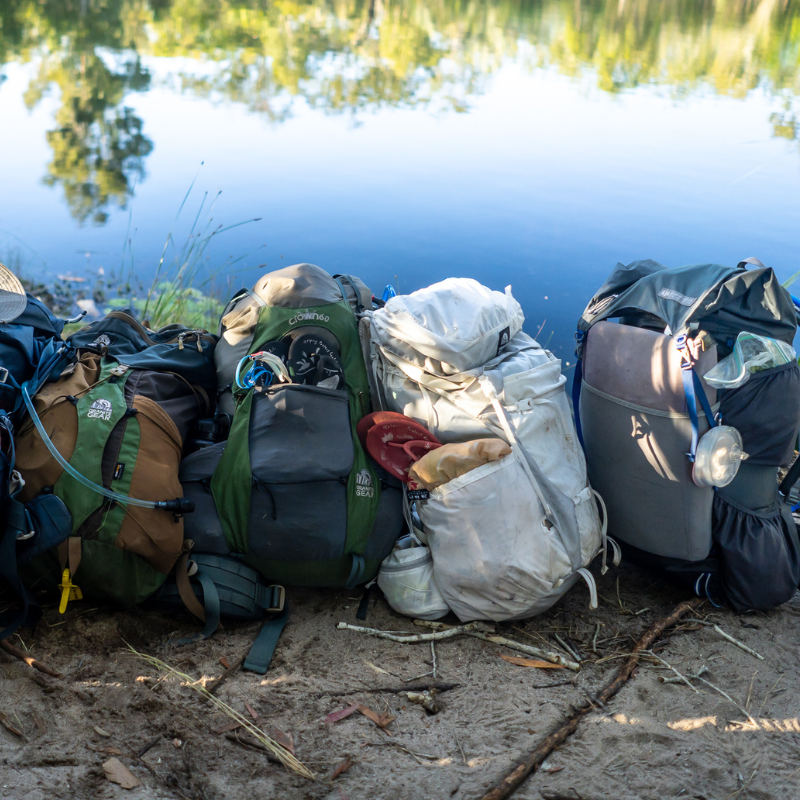 Backpack camping supplies deals