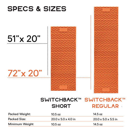Nemo Switchback Ultralight Sleeping Pad 50 DAYS